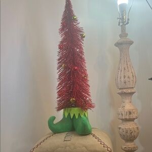 Festive Red and Green Holiday Decoration